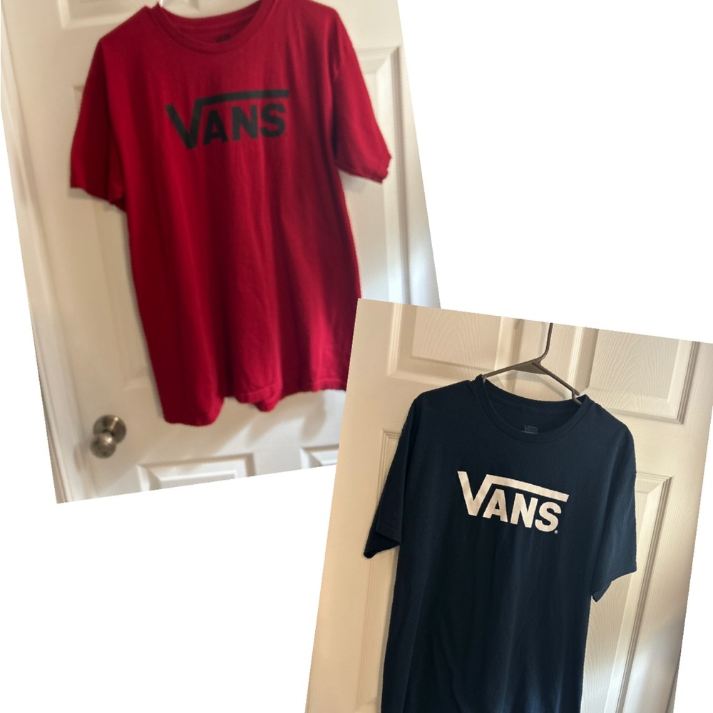 Bundle of Men’s Size Large Vans T-Shirts